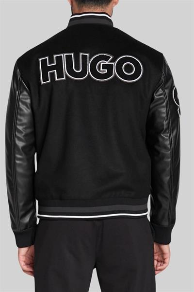 Hugo Erkek Yünlü Spor Ceket Siyah