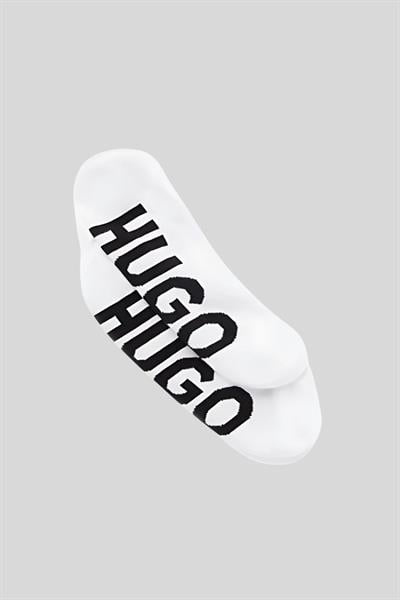 Hugo Görünmez Erkek Çorap Beyaz 100
