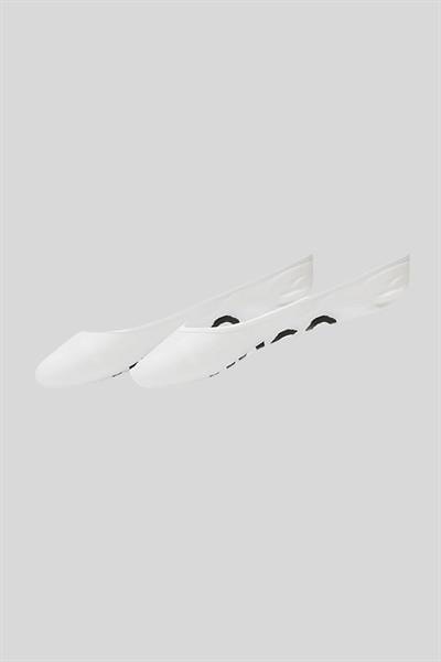 Hugo Görünmez Erkek Çorap Beyaz 100