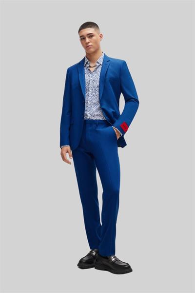 Hugo Heston Extra Slim Fit Erkek Pantolon Mavi 417