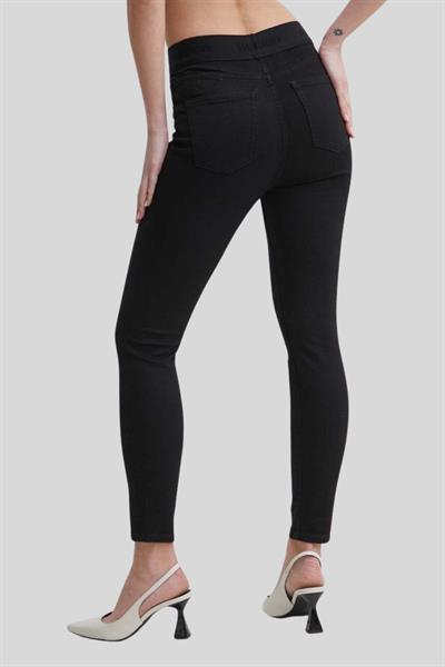 Hugo Kadın Beli Elastik Skinny Jean Pantolon Siyah