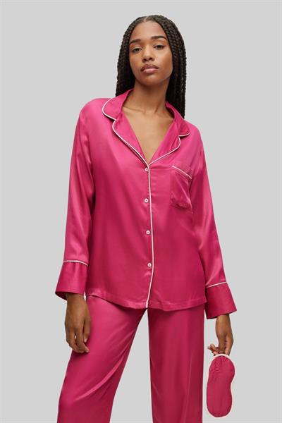 Hugo Kadın Pijama Set Pembe 663