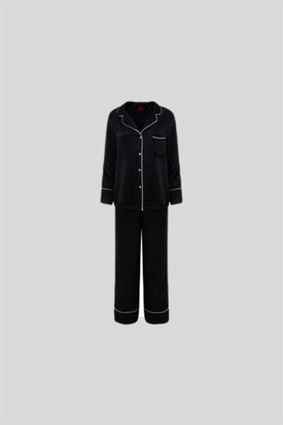 Hugo Kadın Pijama Set Siyah