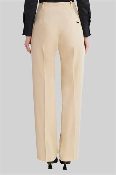 Hugo Kadın Regular Fit Geniş Paçalı Pantolon Bej 291