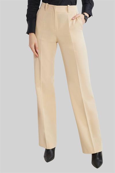 Hugo Kadın Regular Fit Geniş Paçalı Pantolon Bej 291