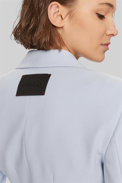 Hugo Kadın Slim Fit Asmalla Ceket Mor