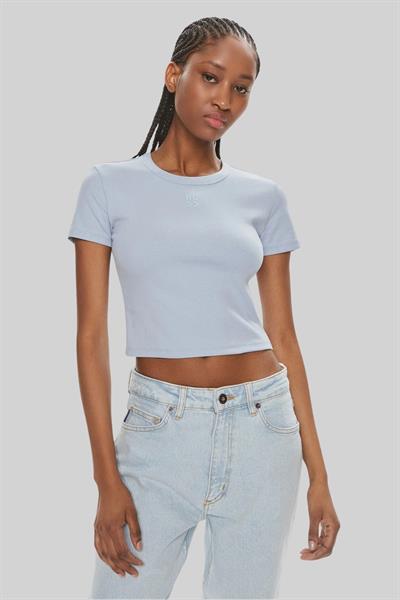 Hugo Kadın Slim Fit Delanor T-Shirt Mor