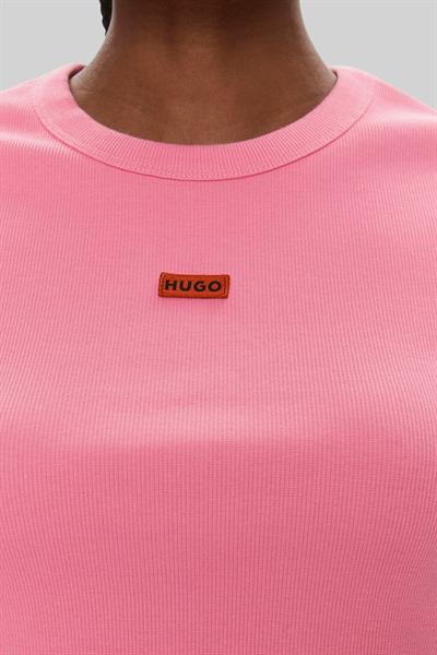 Hugo Kadın Slim Fit Deluisa T-Shirt Pembe