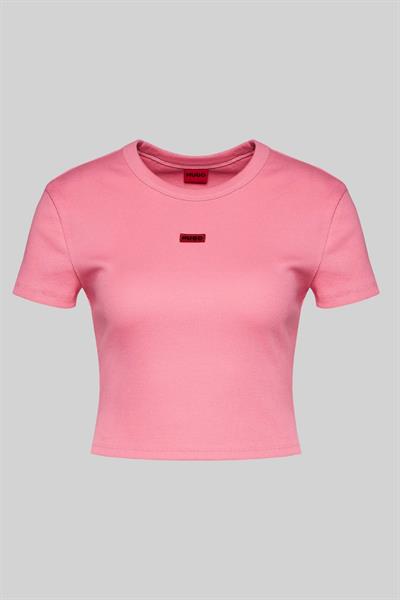 Hugo Kadın Slim Fit Deluisa T-Shirt Pembe