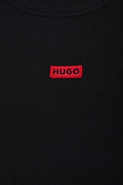 Hugo Kadın Slim Fit Deluisa T-Shirt Siyah