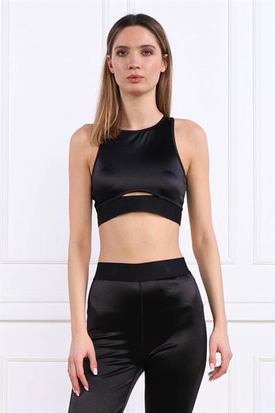 Hugo Kadın Slim Fit Sporcu Sütyeni Siyah