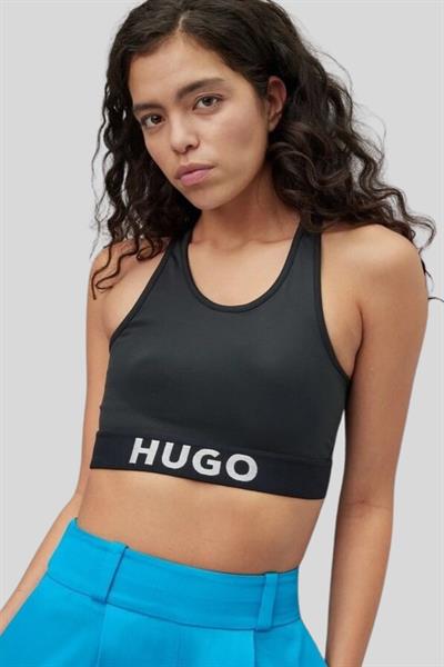 Hugo Kadın Sporcu Sütyeni Siyah