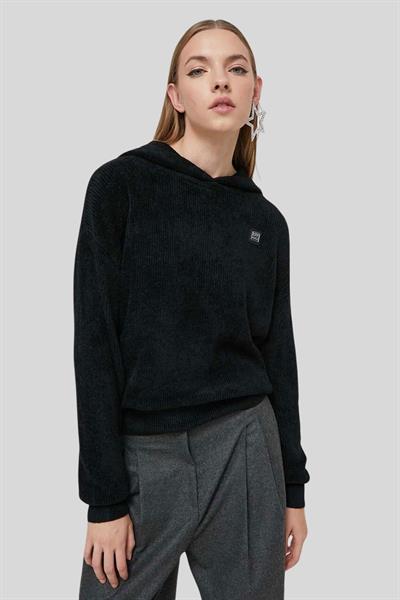 Hugo Kapüşonlu Kadın Sweatshirt Siyah