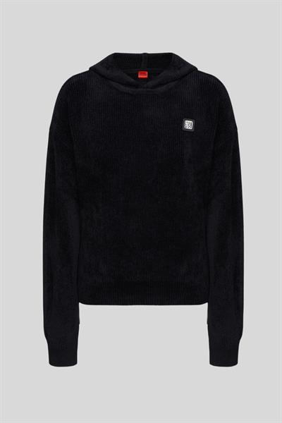 Hugo Kapüşonlu Kadın Sweatshirt Siyah