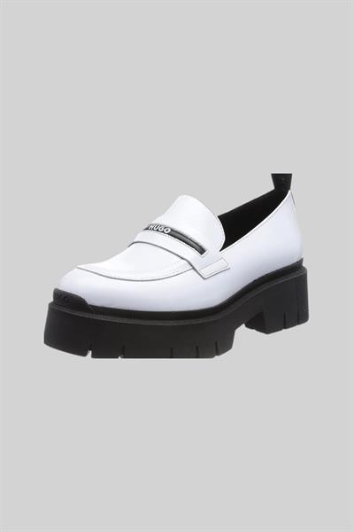 Hugo Kris Moccasın Kadın Loafer Beyaz