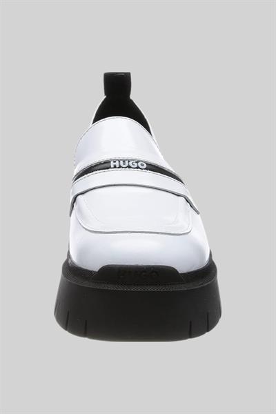Hugo Kris Moccasın Kadın Loafer Beyaz