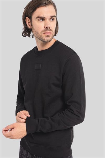 Hugo Logolu Erkek Sweatshirt Siyah