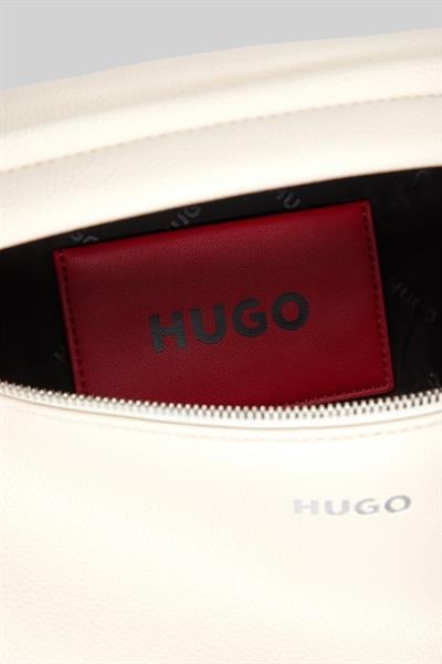 Hugo Logolu Kadın Bel Çantası Beyaz