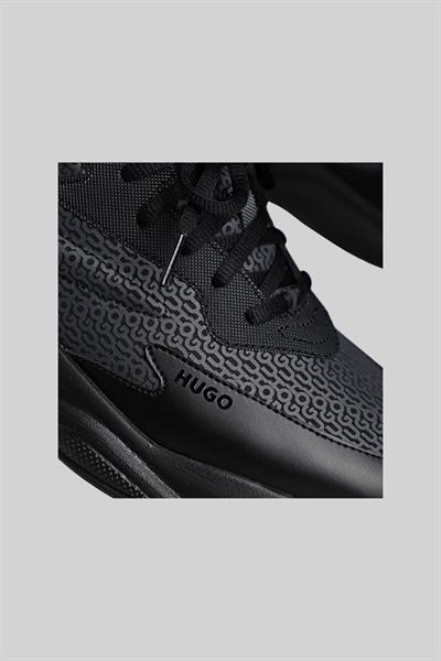 Hugo Marka Logolo Erkek Sneaker Siyah 003