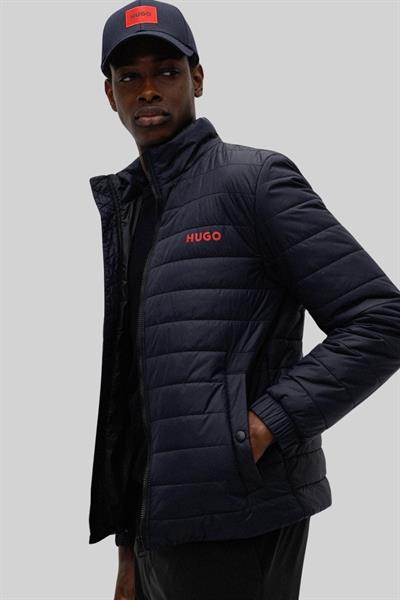 Hugo Marka Logolu Erkek Mont Lacivert 405