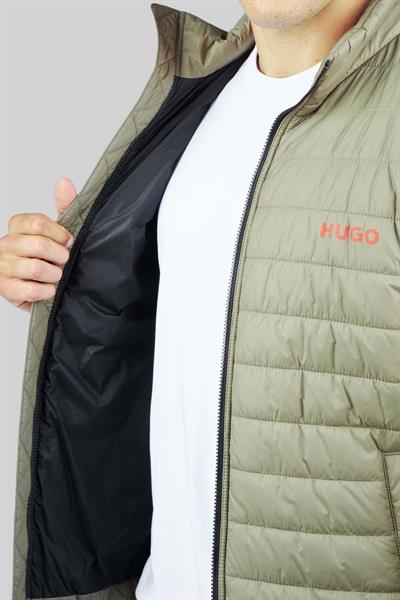 Hugo Marka Logolu Erkek Mont Yeşil