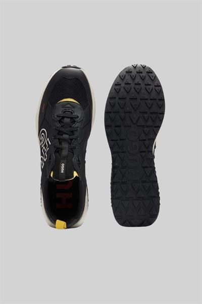 Hugo Marka Logolu Igny Kane Erkek Sneaker Siyah