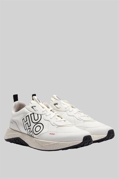 Hugo Marka Logolu Igny Kane Erkek Sneaker Beyaz 100