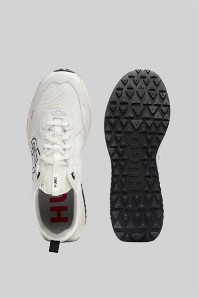 Hugo Marka Logolu Igny Kane Erkek Sneaker Beyaz 100