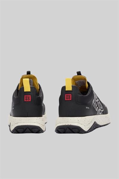 Hugo Marka Logolu Igny Kane Erkek Sneaker Siyah