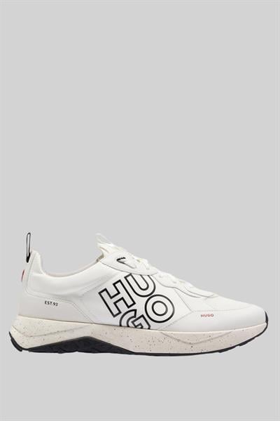 Hugo Marka Logolu Igny Kane Erkek Sneaker Beyaz 100