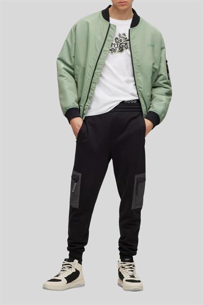 Hugo Regular Fit Bisiklet Yaka Erkek T-Shirt Beyaz 100