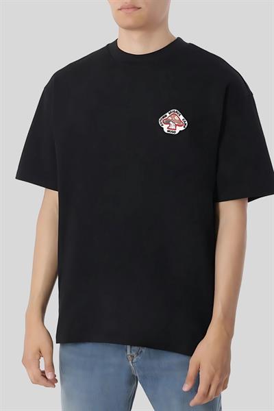 Hugo Regular Fit Bisiklet Yaka Erkek T-Shirt Siyah
