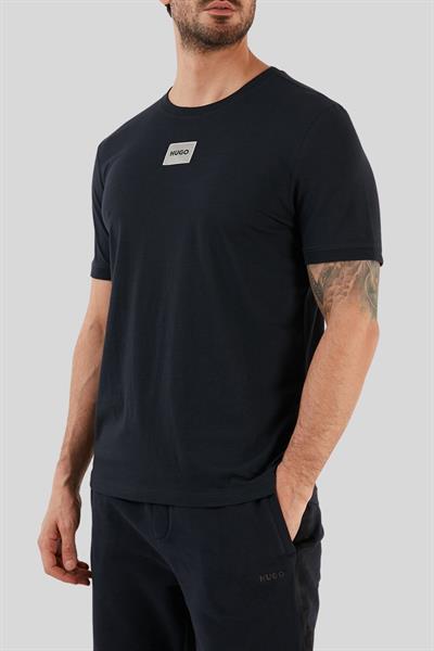 Hugo Regular Fit Bisiklet Yaka Erkek T-Shirt Lacivert 405