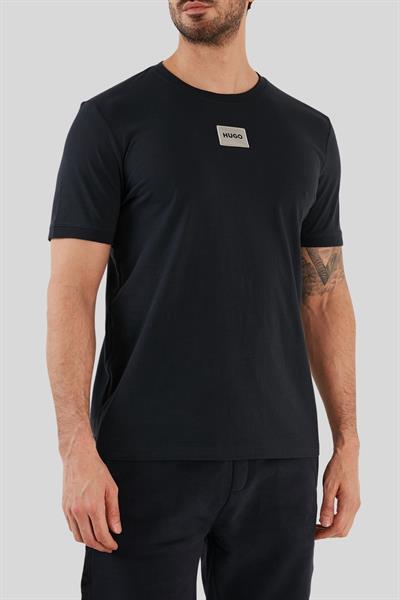 Hugo Regular Fit Bisiklet Yaka Erkek T-Shirt Lacivert 405