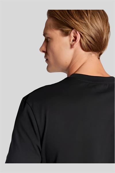 Hugo Regular Fit Bisiklet Yaka Erkek T-Shirt Siyah