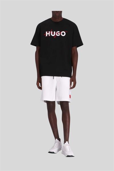 Hugo Regular Fit Erkek Bermuda Şort Beyaz 100
