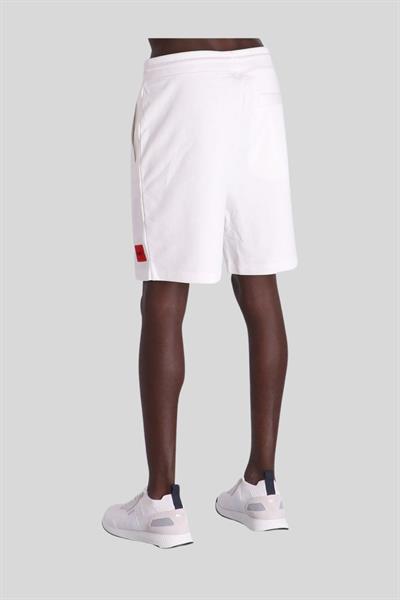 Hugo Regular Fit Erkek Bermuda Şort Beyaz 100
