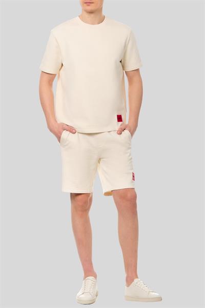 Hugo Regular Fit Erkek Bermuda Şort Beyaz