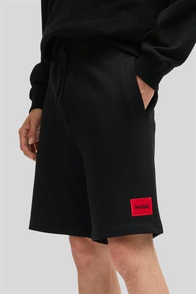 Hugo Regular Fit Erkek Bermuda Şort Siyah