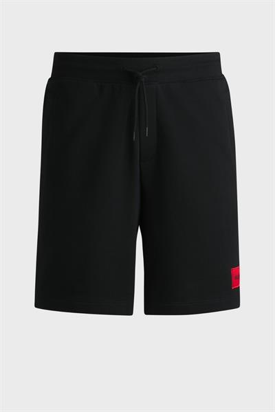 Hugo Regular Fit Erkek Bermuda Şort Siyah