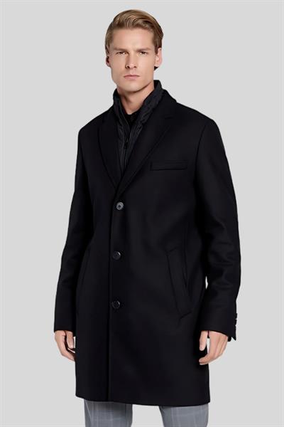 Hugo Regular Fit Erkek Siyah Kaban Mavi 460