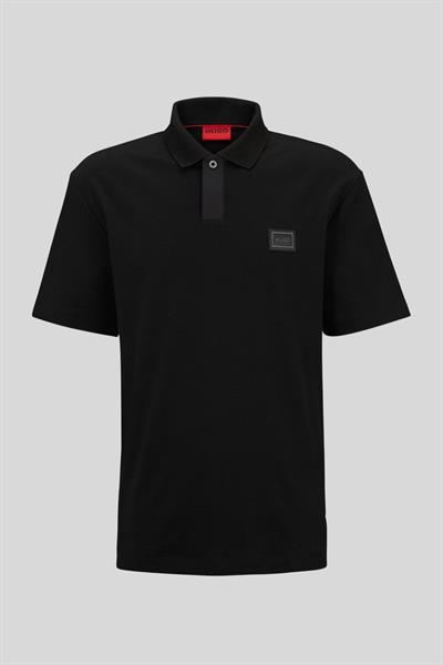Hugo Regular Fit Erkek Polo T-Shirt Siyah