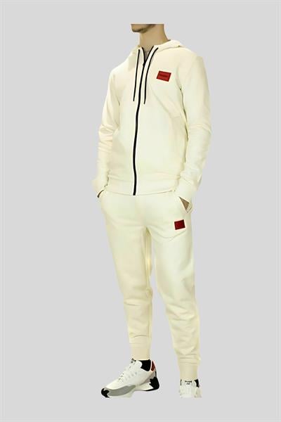 Hugo Regular Fit Erkek Spor Pantolon Beyaz