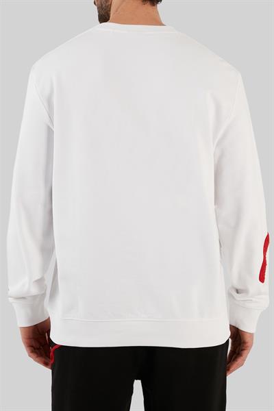 Hugo Regular Fit Erkek Sweatshirt Beyaz 100