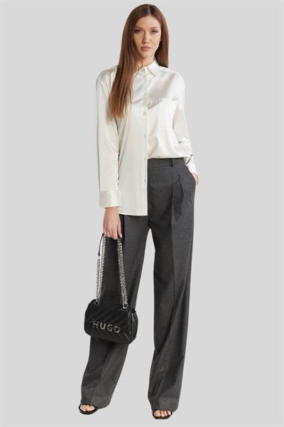 Hugo Regular Fit Kadın Pantolon Gri