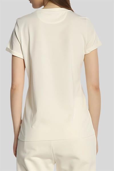 Hugo Regular Fit Kadın T-Shirt Beyaz