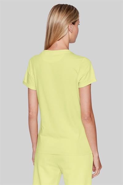 Hugo Regular Fit Kadın T-Shirt Sarı