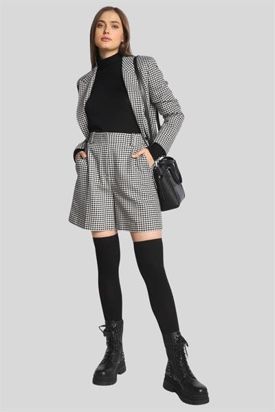 Hugo Regular Fit Kazayağı Model Kadın Şort Siyah 995