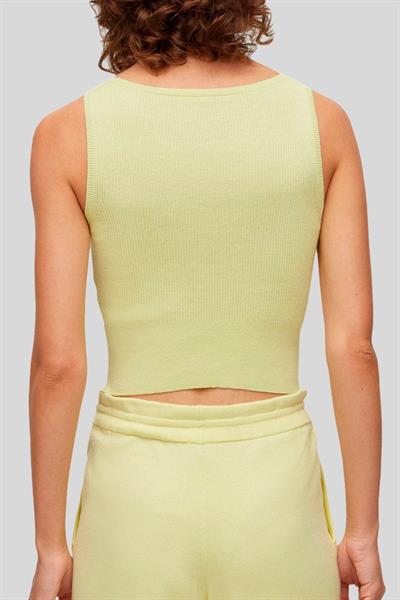 Hugo Slim Fit Kadın Body Sarı