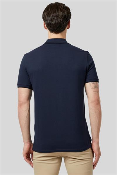 Hugo Slim Fit Polo Yaka Erkek T-Shirt Lacivert 405